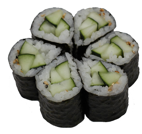 Order Kappa Maki ( 6 pc ) food online from Oishii Sushi store, Springfield on bringmethat.com