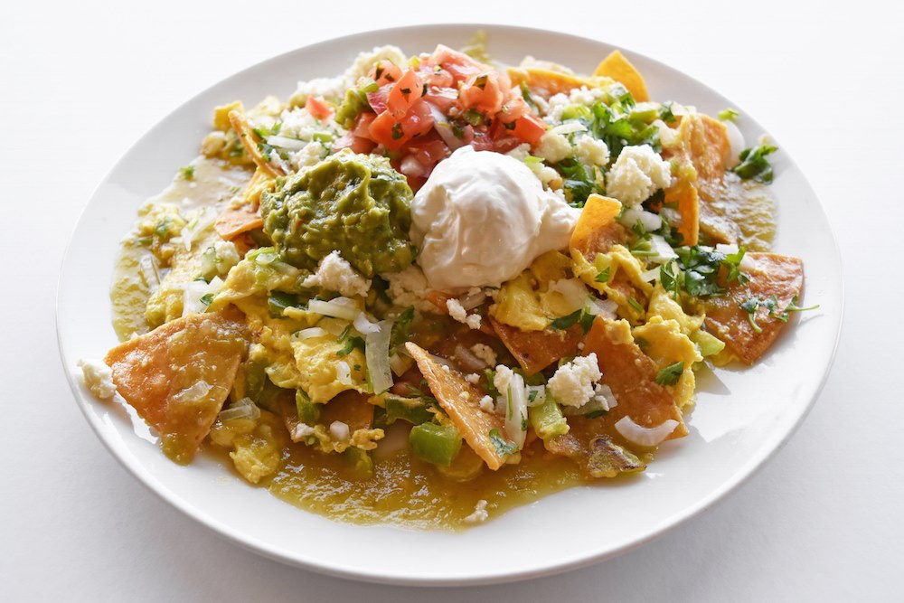 Order Chilaquiles food online from Pickles Deli store, Newbury Park on bringmethat.com