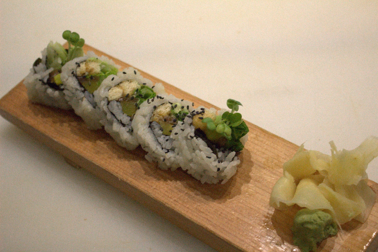 Order Veggie Roll food online from The Gokan by Musashi store, Seattle on bringmethat.com