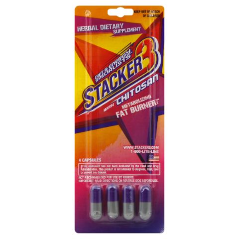 Order Stacker 3 Pill 4ct food online from 7-Eleven store, Killeen on bringmethat.com