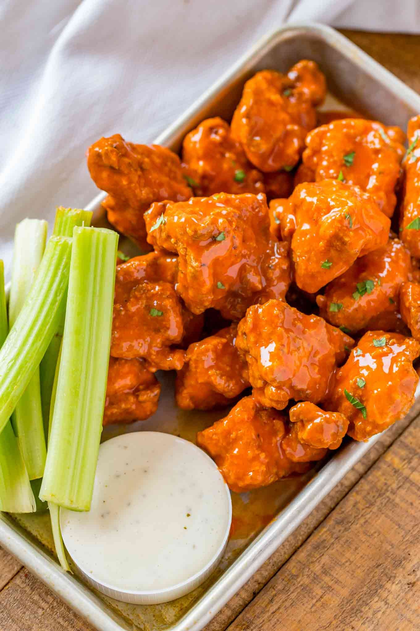 Order Boneless Wings - 6 Pieces food online from Tossed & Sauced store, Chesapeake on bringmethat.com