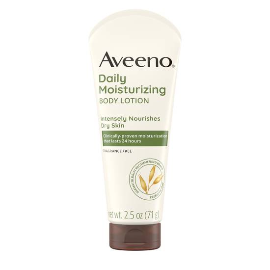 Order Aveeno Daily Moisturizing Lotion, Fragrance Free, 2.5 OZ food online from Cvs store, LANCASTER on bringmethat.com