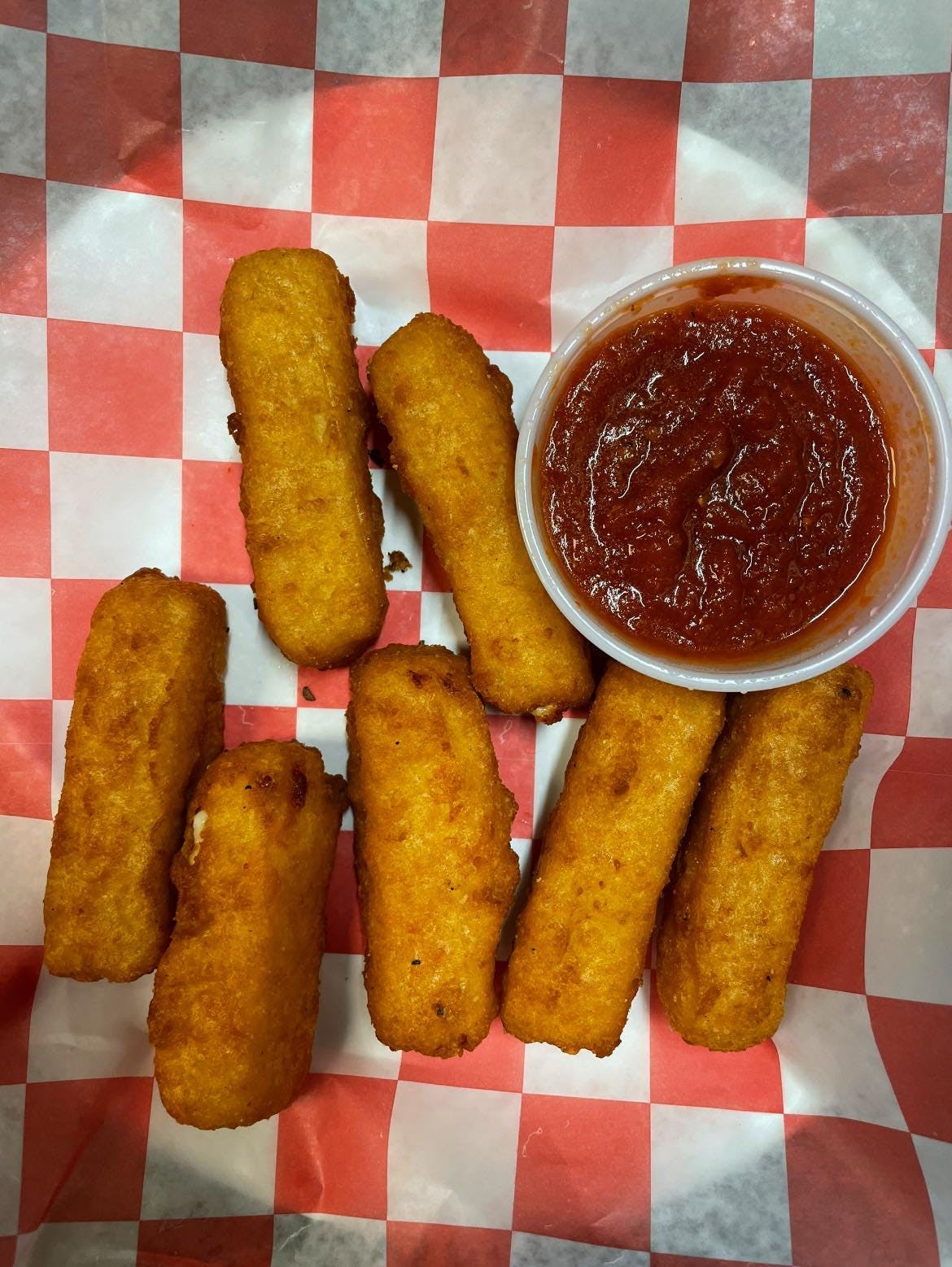Order Mozzarella Sticks - Starters food online from Mickey N.Y. Pizza store, Derry on bringmethat.com