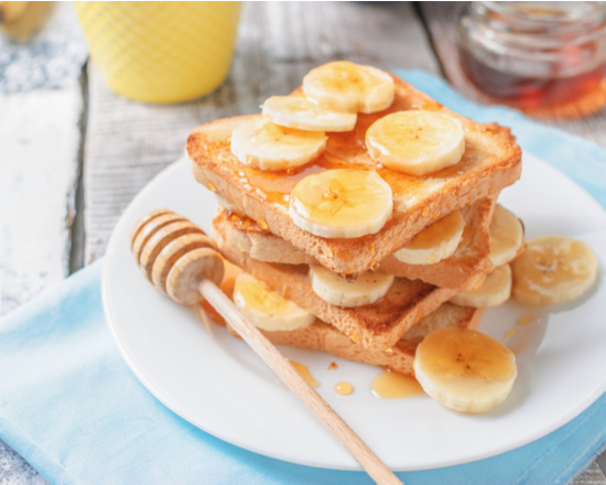 Order Banana French Toast food online from Breakfast Snob store, San Francisco on bringmethat.com