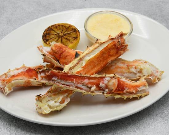 Order Broiled Alaskan King Crab (1 lb) food online from Del Frisco's Double Eagle Steak House store, Las Vegas on bringmethat.com