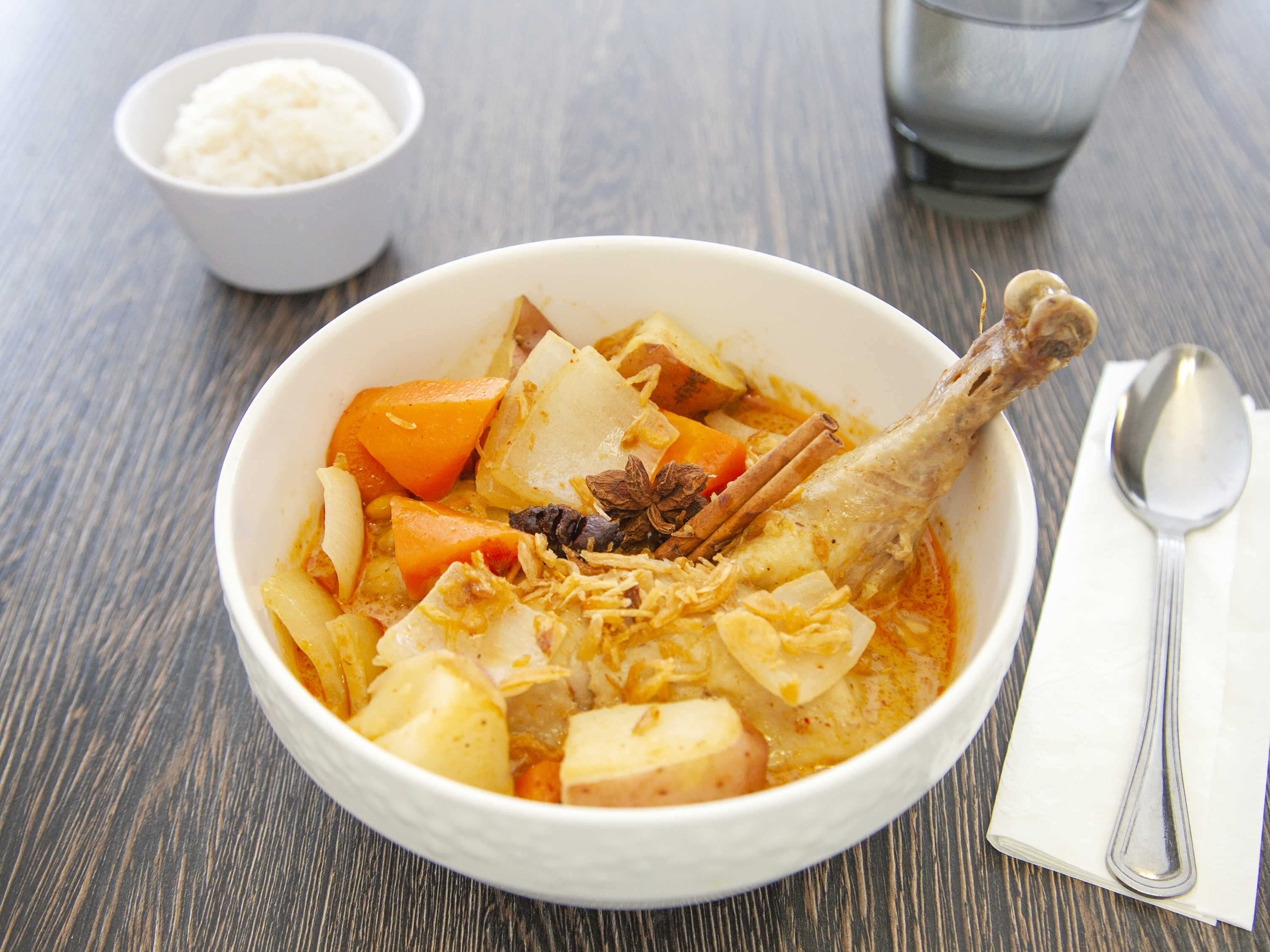 Order Masaman Curry food online from Up To Me Thai Kitchen store, Marlborough on bringmethat.com