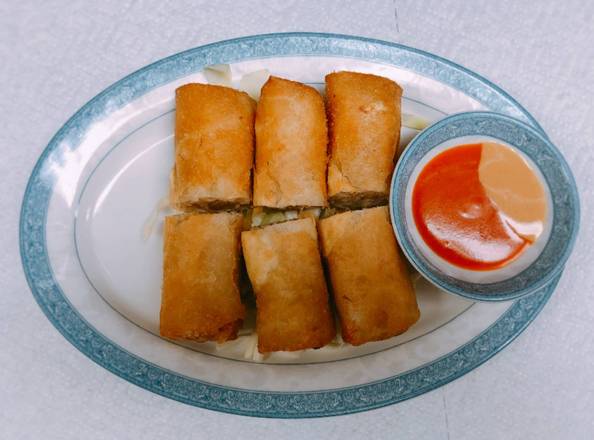 Order Spring Egg Rolls (3 pcs) food online from Yu Garden store, Troutdale on bringmethat.com
