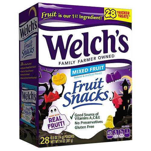 Order Welch's Halloween Fruit Snack Box - 0.5 oz x 28 pack food online from Walgreens store, KEYSER on bringmethat.com