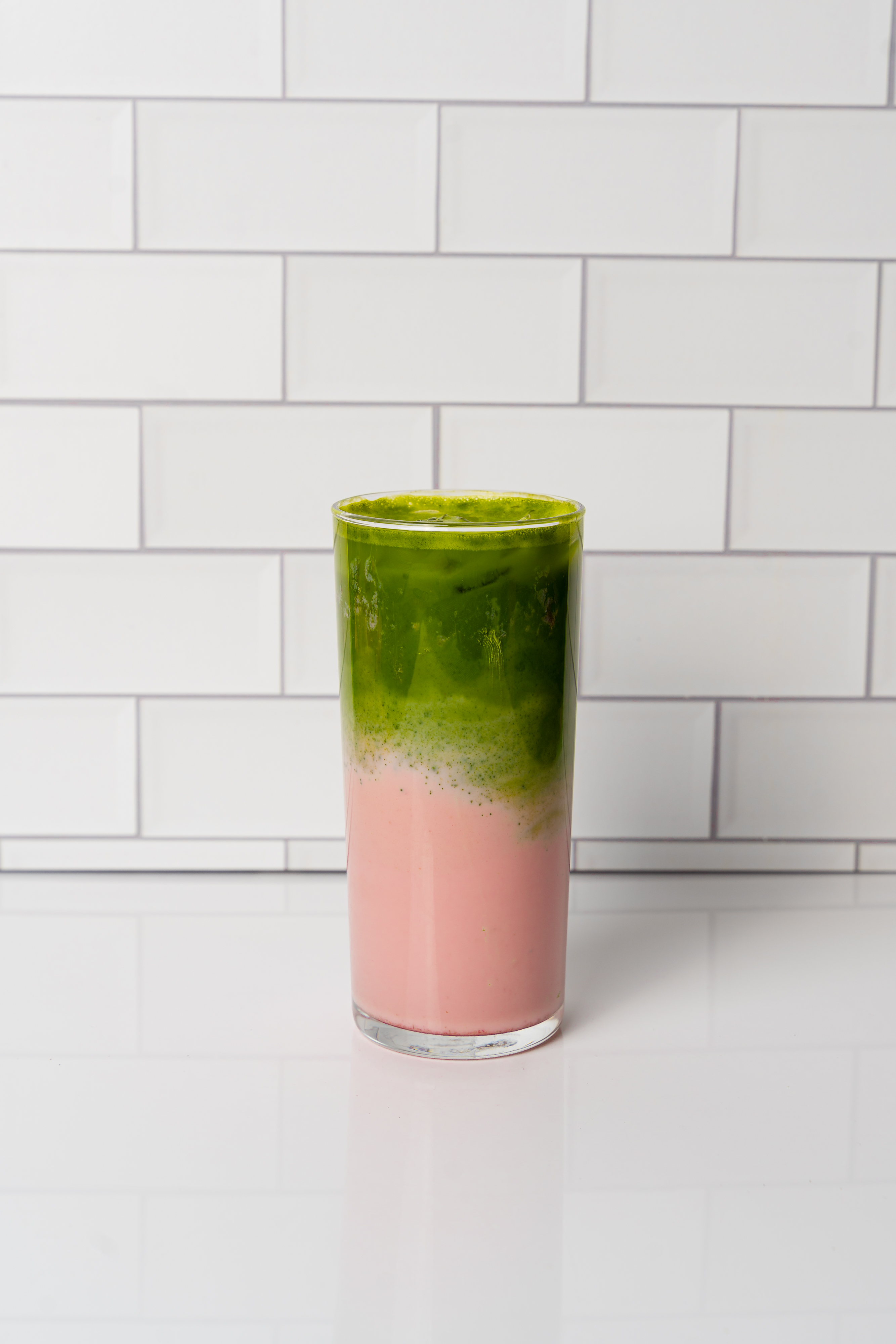 Order Pink Matcha Latte food online from Teamo store, Chicago on bringmethat.com