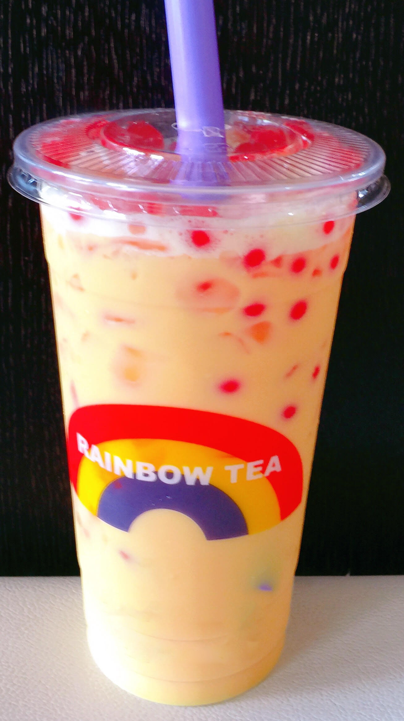 Order Peach Milk Tea food online from Ninja Ramen store, Hillsboro on bringmethat.com
