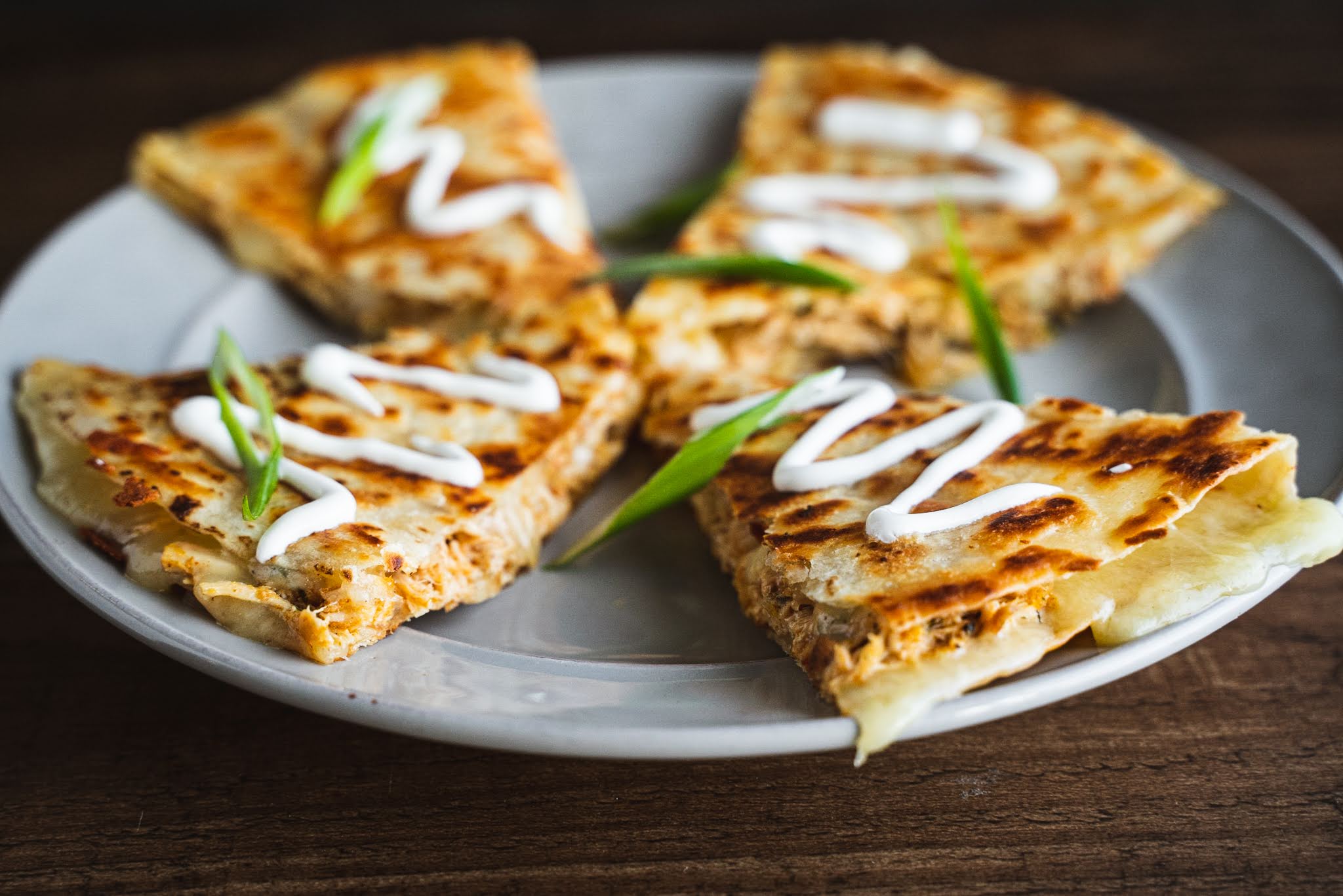 Order Cornell Chicken Quesadilla food online from Luna Inspired Street Food store, Ithaca on bringmethat.com