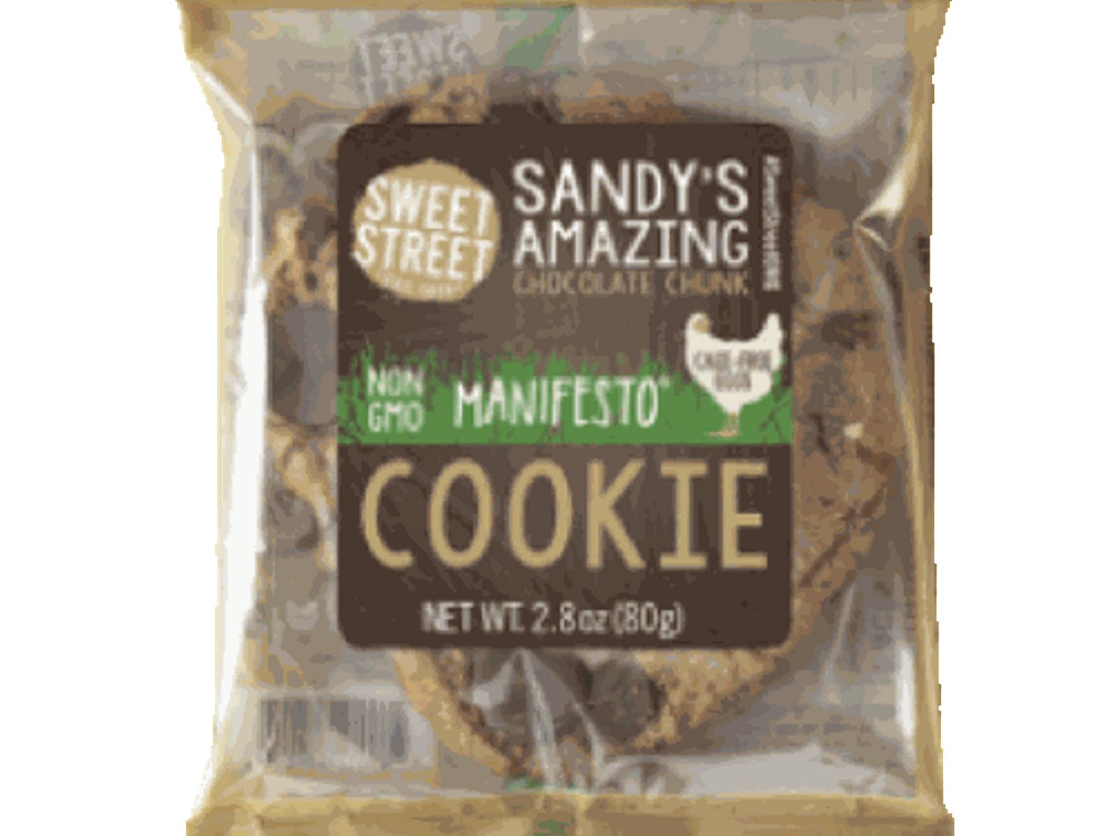 Order Sandy's Amazing Chocolate Chunk Manifesto Cookie food online from Salsa Fresca Mexican Grill store, Lagrangeville on bringmethat.com