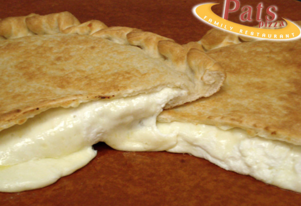 Order Calzone food online from Pat Pizza Family Restaurant store, Wilmington on bringmethat.com