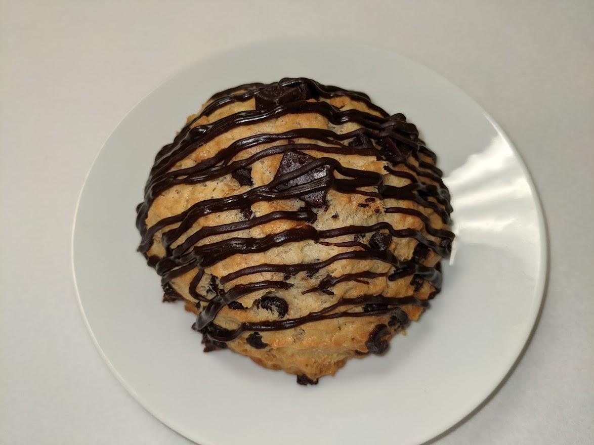 Order Chocolate Chip Scone food online from Morkes Chocolate store, Huntley on bringmethat.com