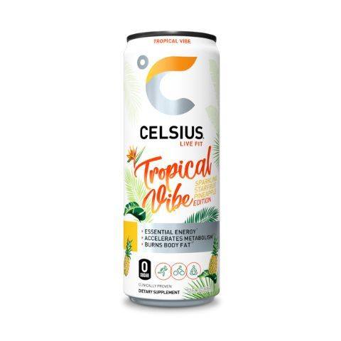 Order Celsius Tropical Vibe 12oz food online from Speedway store, Springfield on bringmethat.com