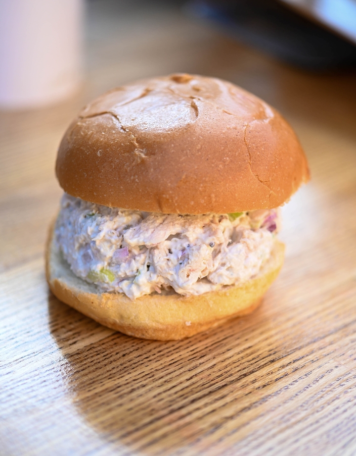 Order Smoked Chicken Salad Sandwich food online from Blu's Barbeque & Bbq Catering store, Dallas on bringmethat.com