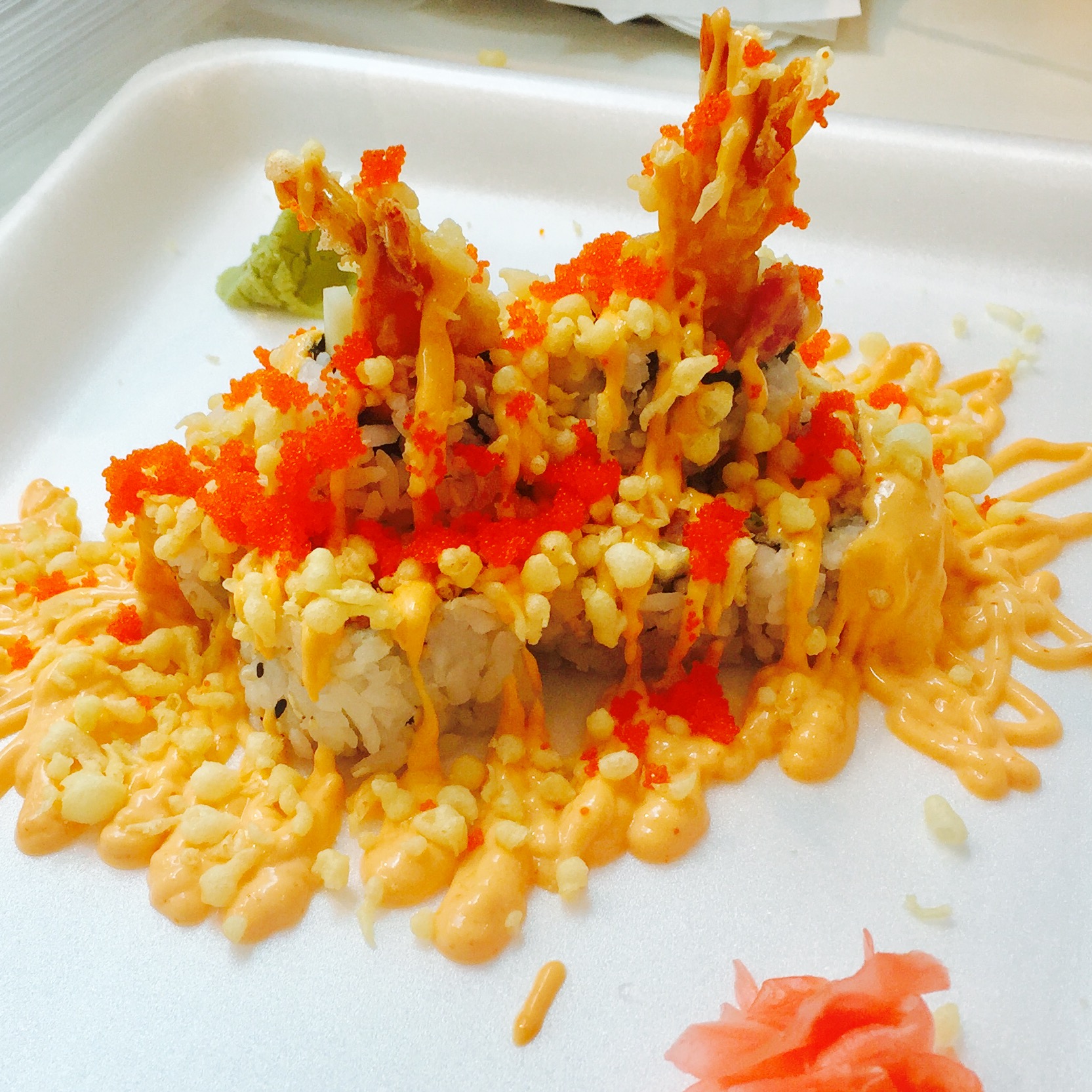 Order M13. Volcano Roll food online from iSushi store, Silver Spring on bringmethat.com