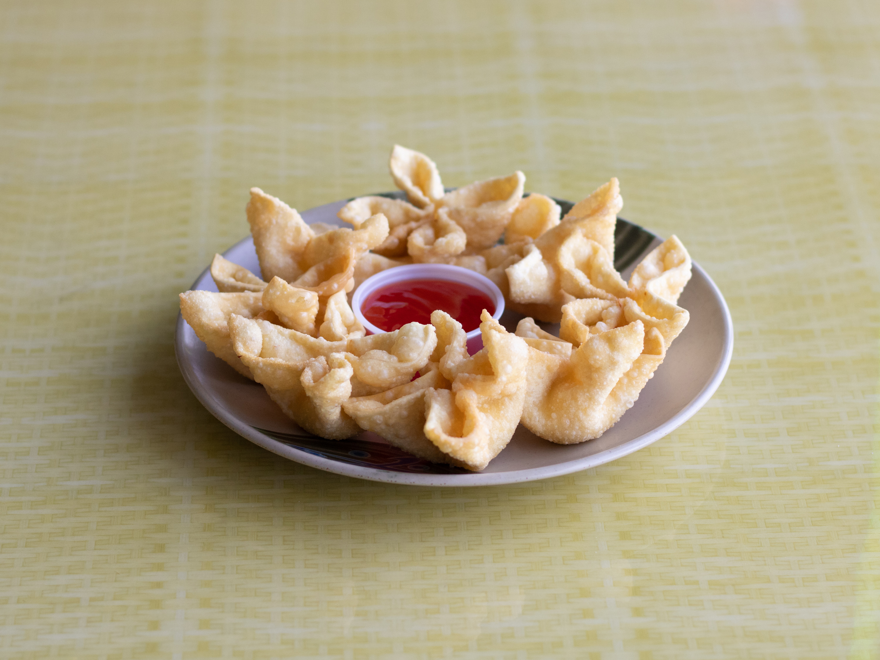 Order 16. Fried Crabmeat Cheese Wonton food online from China House store, Cleveland on bringmethat.com