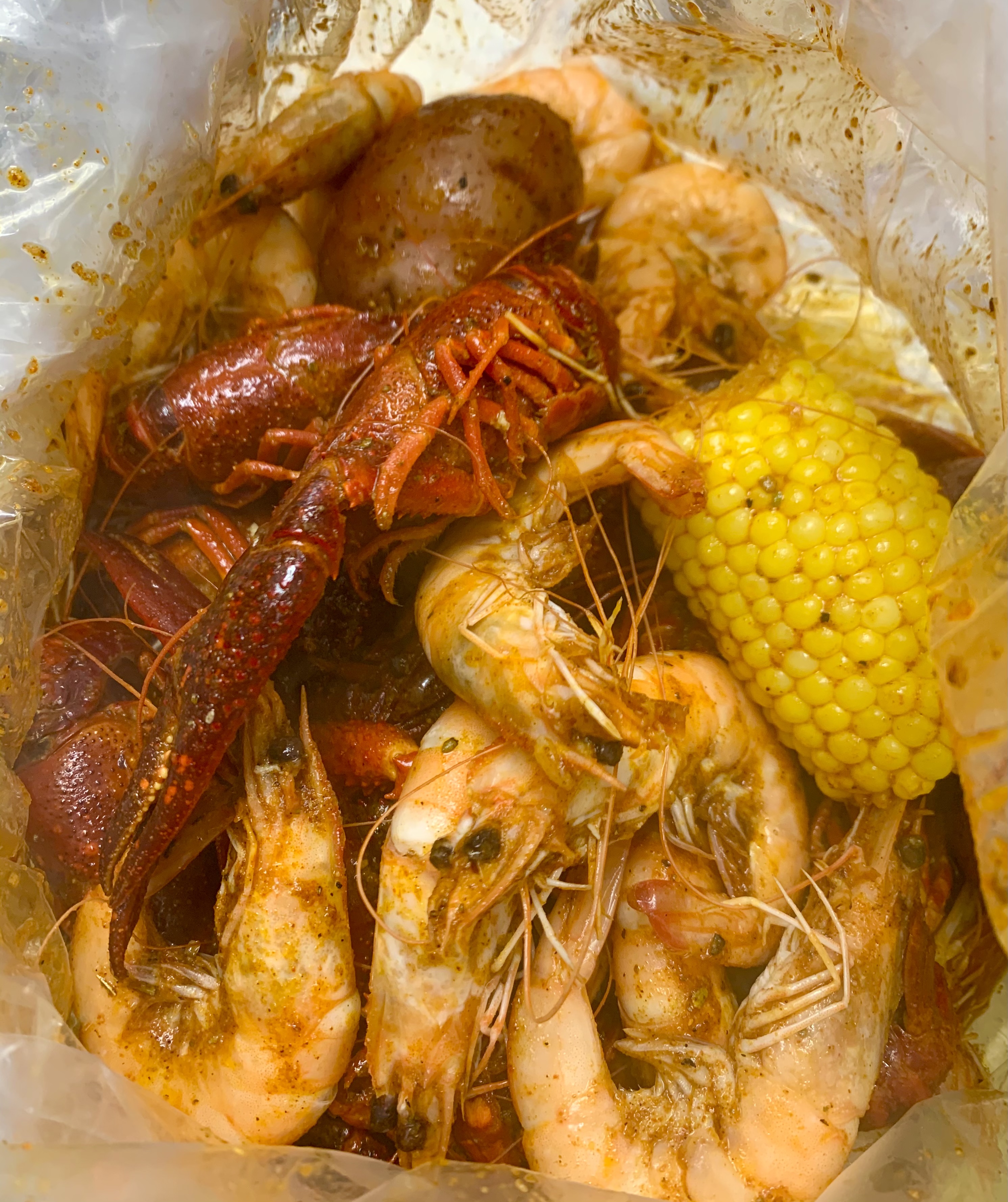 Order #6. Crawfish & Shrimp (Head-on) food online from Boiling Catch store, Brockton on bringmethat.com