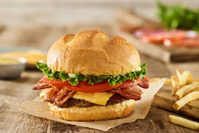 Order BACON SMASH® BURGER food online from Smashburger store, Colonie on bringmethat.com