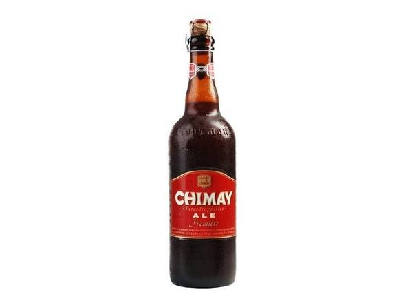 Order Chimay Premiere Ale - 750ml Bottle food online from Sky Liquors store, Chicago on bringmethat.com