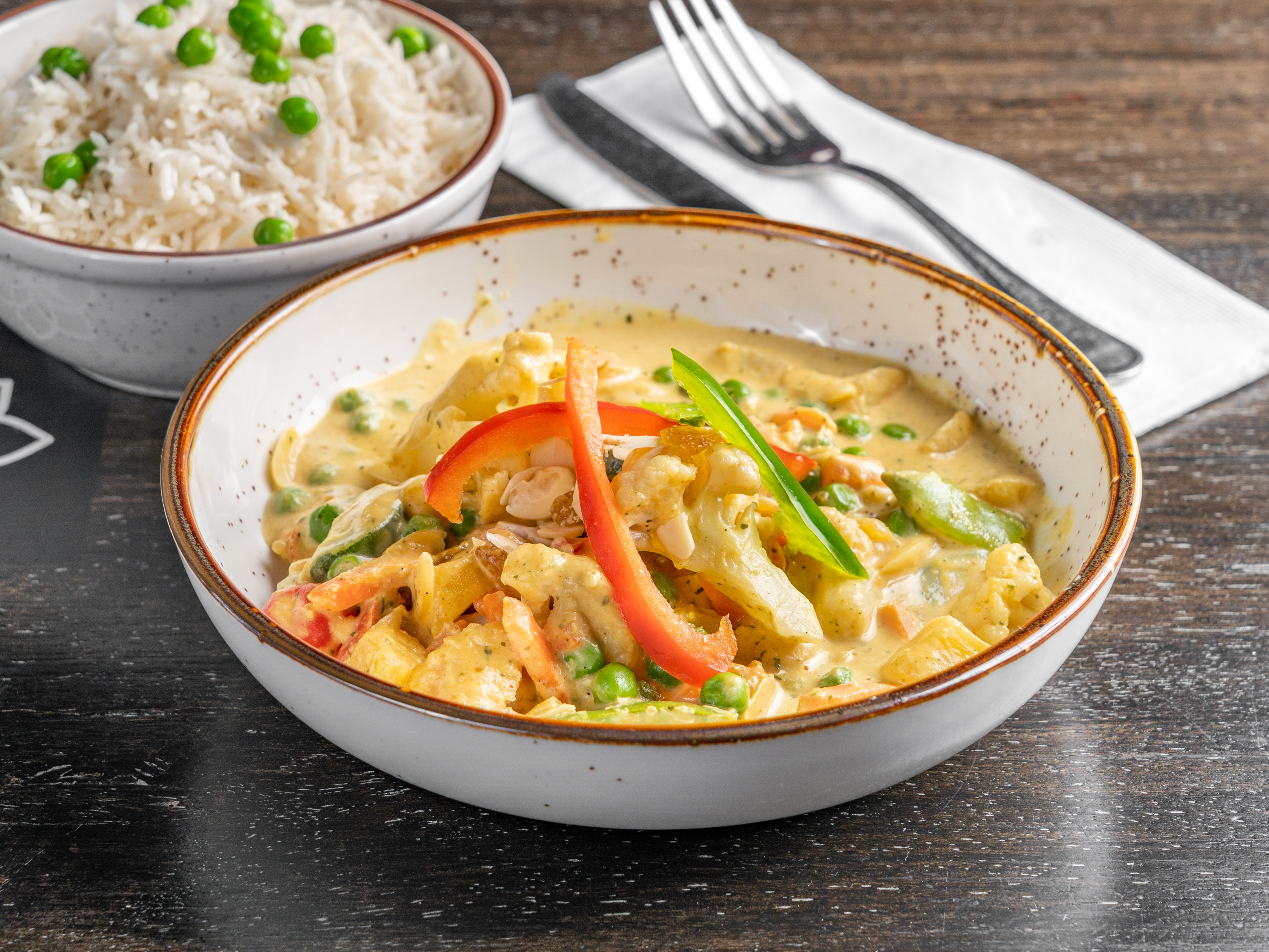 Order Vegetable Korma food online from The Writing Room store, New York on bringmethat.com