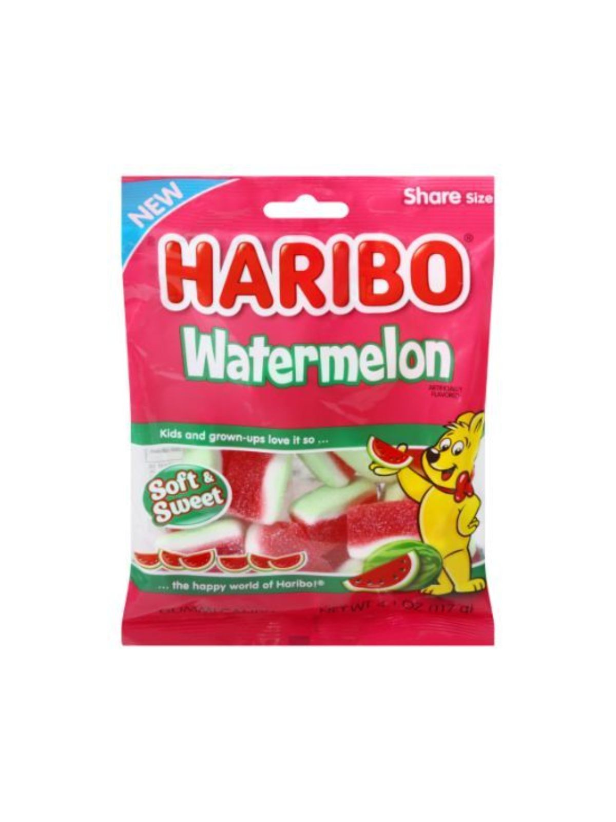 Order Haribo Watermelon (4.1 oz) food online from Stock-Up Mart store, Marietta on bringmethat.com