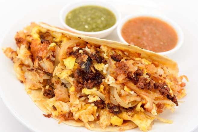 Order Chorizo Taco food online from Franks Grill store, Houston on bringmethat.com