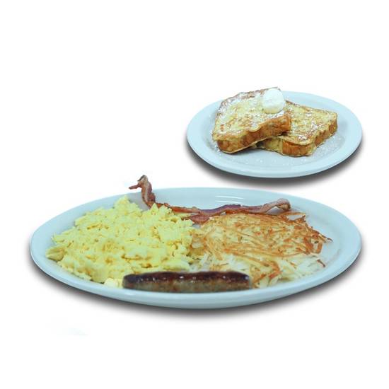 Order French Toast Combo food online from We Pancakes store, Midwest City on bringmethat.com