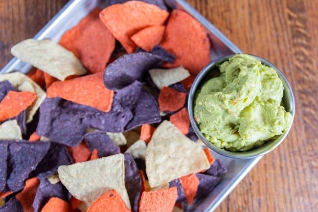 Order Chips & Homemade Guacamole food online from The Metropolitan store, North Wales on bringmethat.com