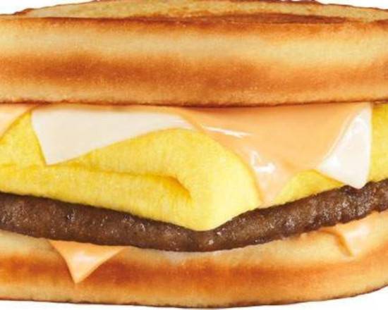 Order Bacon Grilled Cheese Breakfast Sandwich food online from Carl's Jr. store, Alameda on bringmethat.com