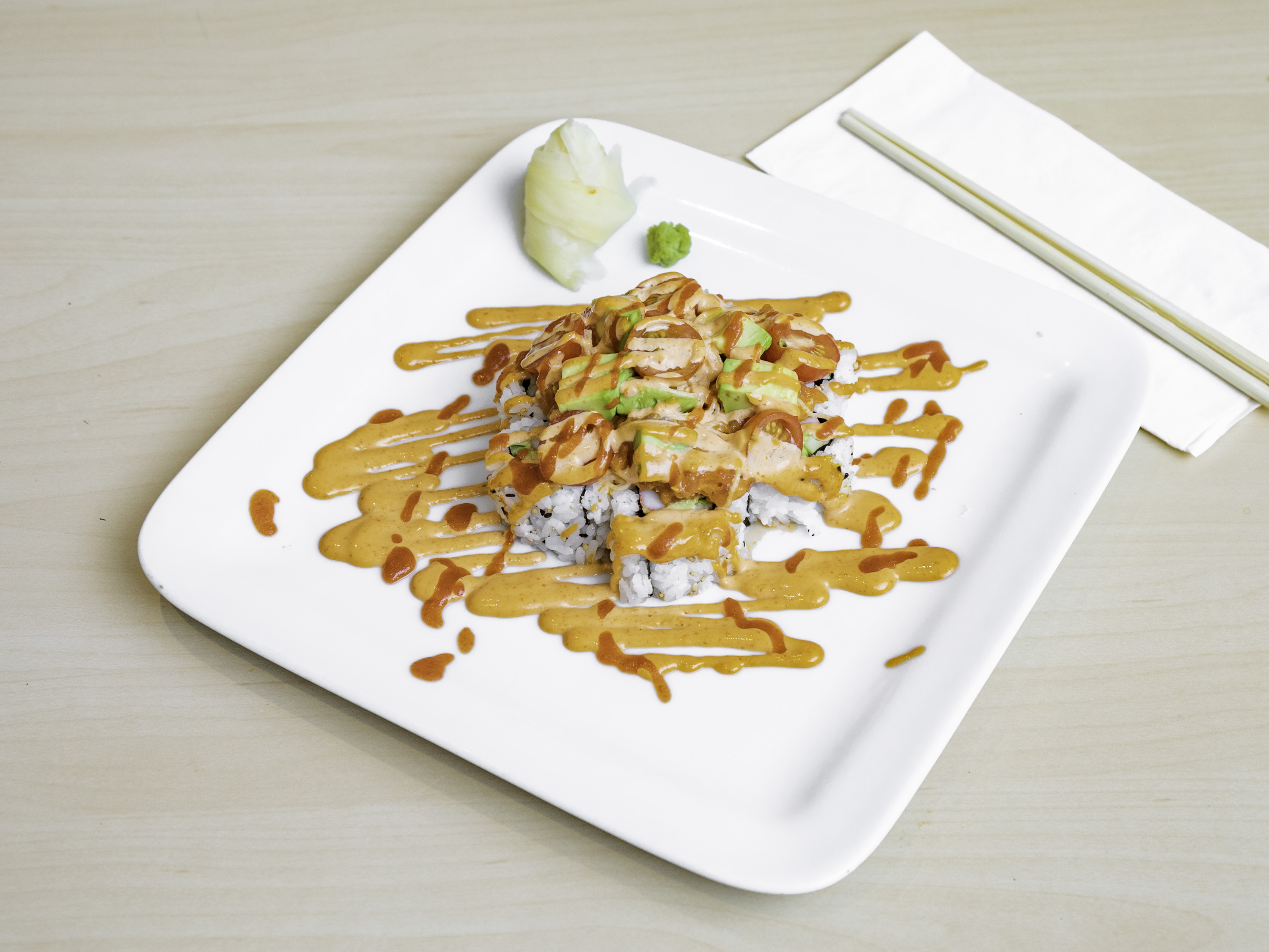 Order Volcano Roll  food online from Shiroi Sushi store, Glenview on bringmethat.com