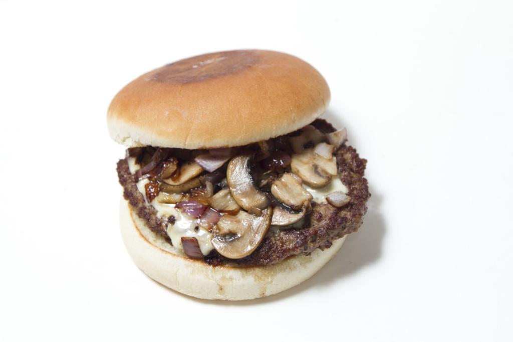 Order 1/3 lb. Mushroom Burger food online from Country Burger House store, Mesquite on bringmethat.com