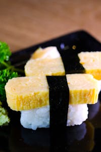 Order Egg (Tamago) food online from Sushi Little Tokyo Restaurant store, Cary on bringmethat.com