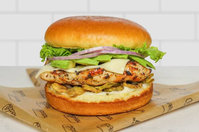 Order Char-Grilled Chicken Avocado Jack Sandwich food online from Buona Restaurant and Catering store, Rosemont on bringmethat.com