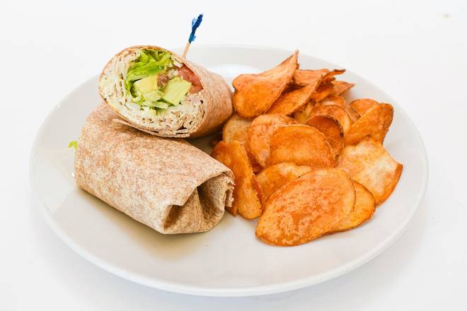 Order Herb Turkey & Avocado Wrap food online from Sunny Street Cafe store, Columbus on bringmethat.com