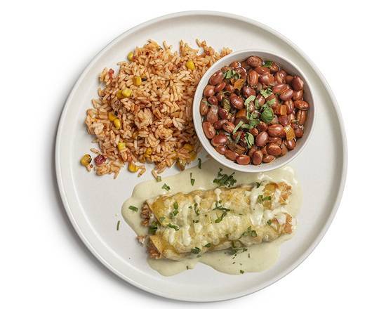 Order Two Enchiladas  food online from Cowboy Chicken store, Baton Rouge on bringmethat.com