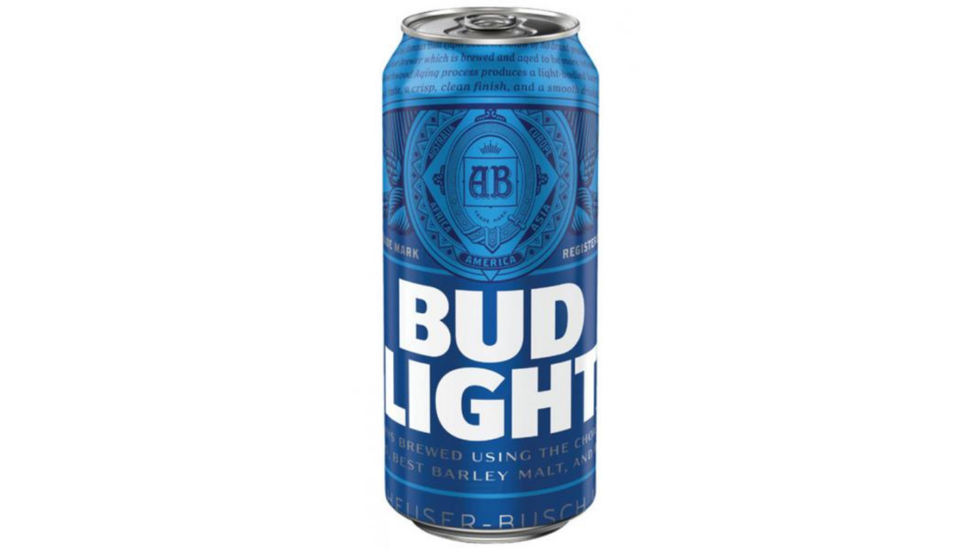 Order Bud Light 16oz Can food online from Ross Liquor store, Sylmar on bringmethat.com