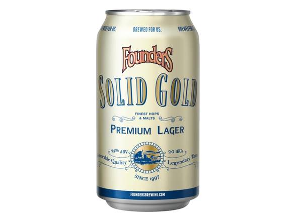 Order Founders Solid Gold - 6x 12oz Cans food online from Magothy Wine & Spirits store, Severna Park on bringmethat.com