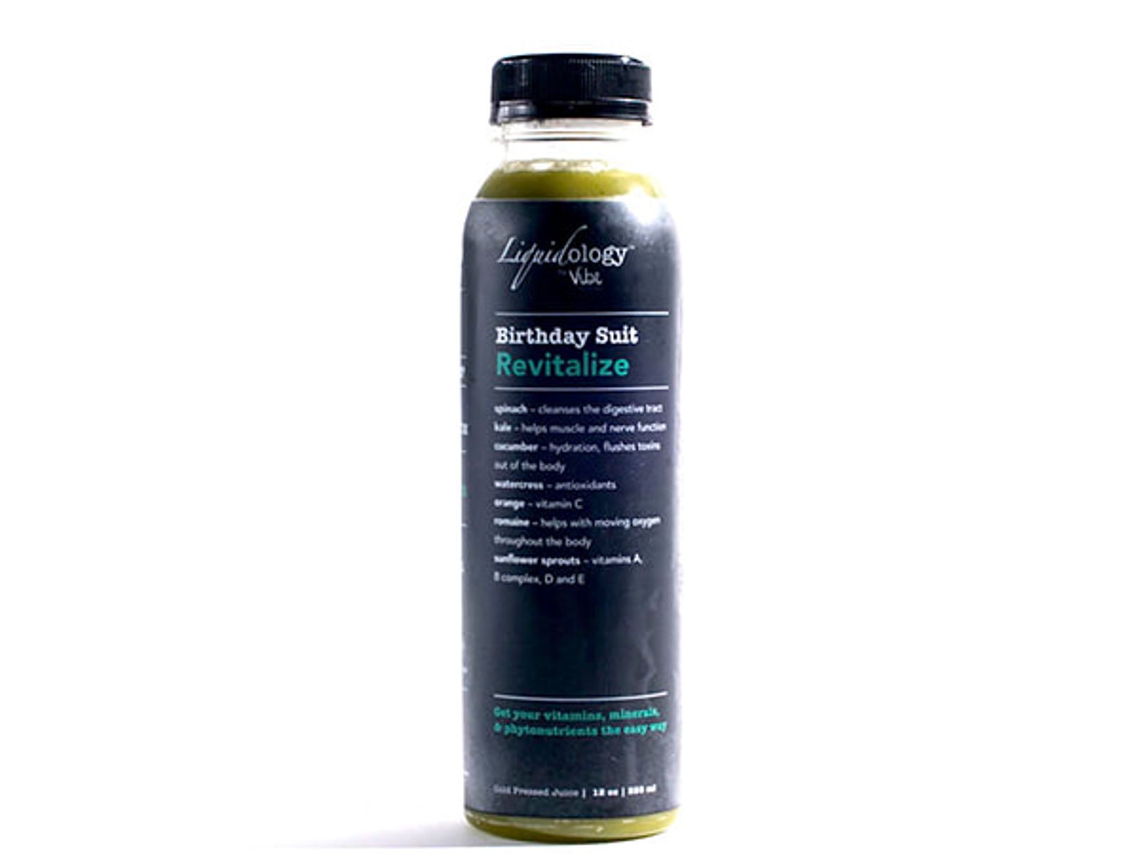 Order Birthday Suit - Revitalize 12 oz. food online from Vibe Health Bar store, Folsom on bringmethat.com
