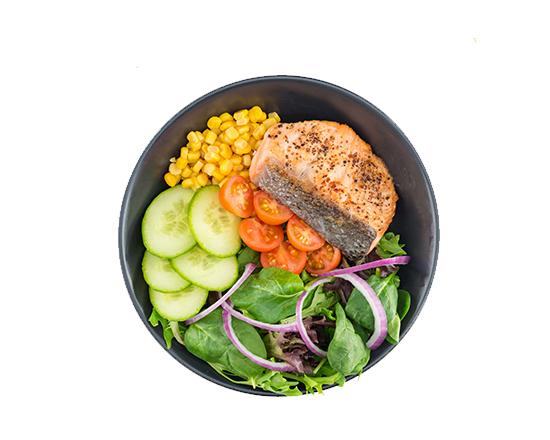 Order Pepper Salad with Salmon food online from Pepper Lunch store, Alhambra on bringmethat.com