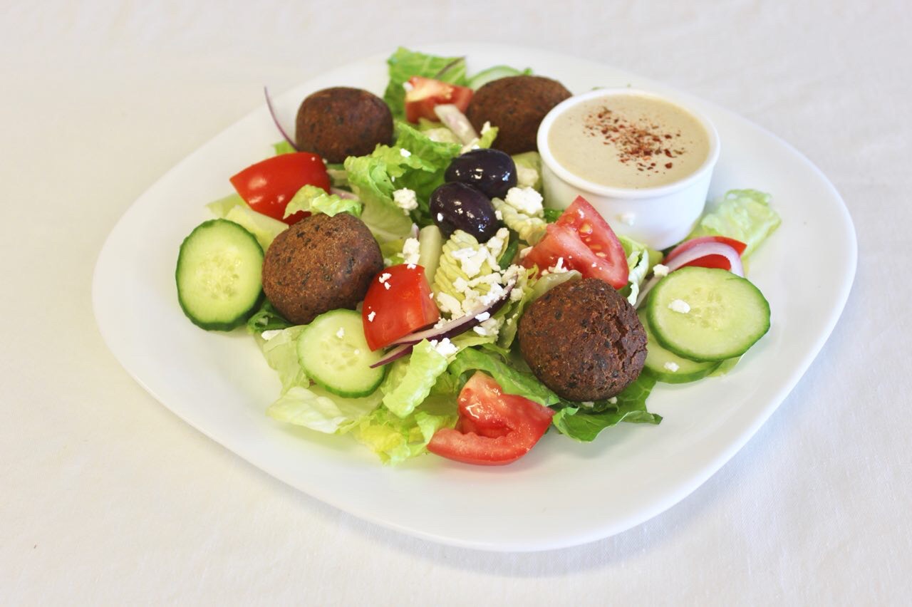 Order Falafel Salad food online from Greek Bistro store, Henderson on bringmethat.com