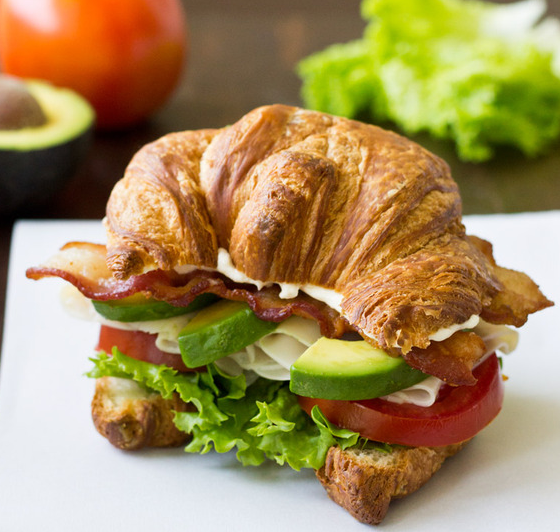 Order Turkey, Bacon, and Avocado Sandwich food online from Janik's Cafe store, Chicago on bringmethat.com