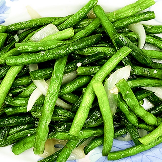 Order Vegan Green Beans in Garlic Sauce food online from New Shanghai Restaurant store, Lake Forest on bringmethat.com