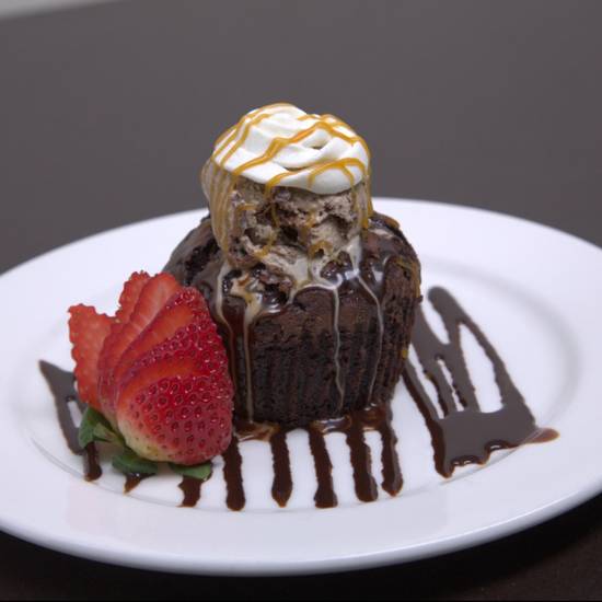 Order Chocolate Toffee Crunch Mousse Cake food online from Fortun Kitchen &amp; Bar store, La Quinta on bringmethat.com