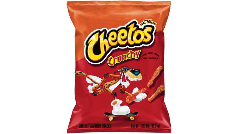 Order Cheetos Crunchy Cheese Flavored Snacks food online from Riverside Sunoco store, Westport on bringmethat.com
