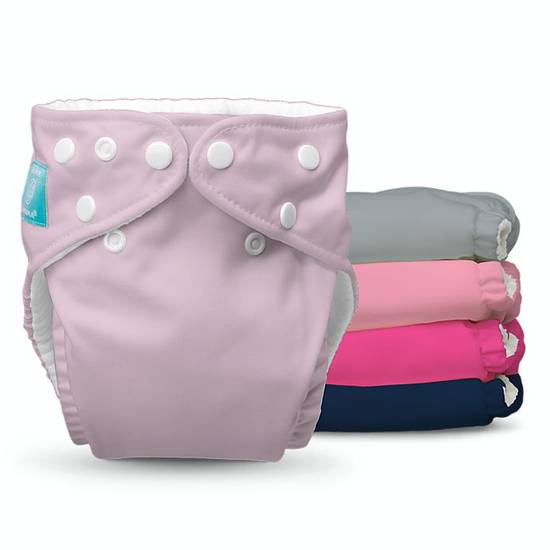Order Charlie Banana One Size 5-Count Reusable Cloth Diapers and 5 Inserts in My First Diaper Pink food online from Bed Bath & Beyond store, Lancaster on bringmethat.com