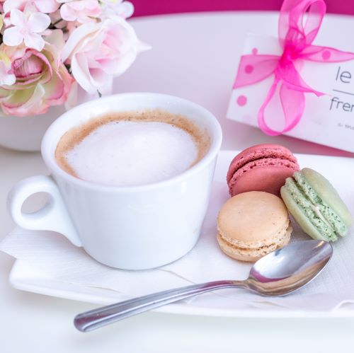 Order Cappuccino  food online from Le Macaron French Pastries store, Huntsville on bringmethat.com