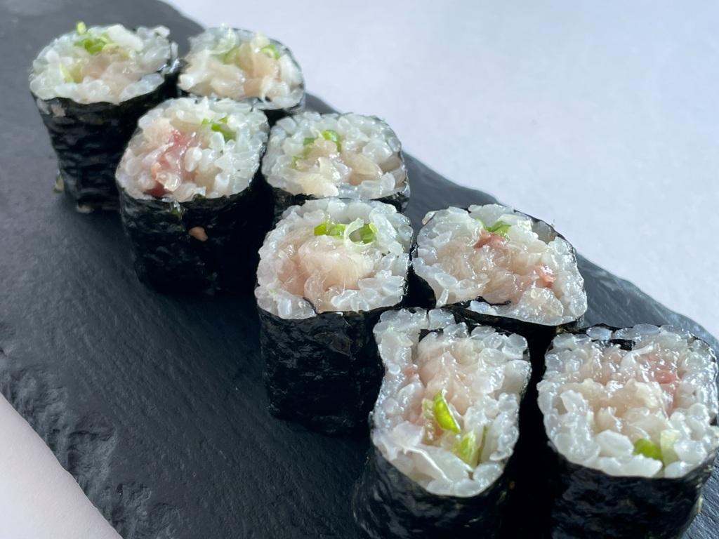 Order Negihama Roll food online from Sushi Spott store, Mill Creek on bringmethat.com