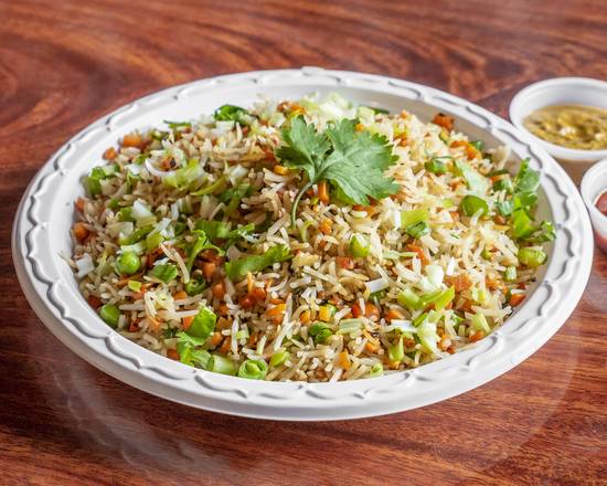 Order Veg Fried Rice food online from The Everest Momo store, Sunnyvale on bringmethat.com